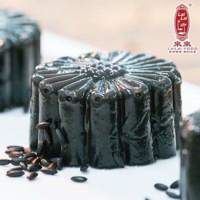 广式传统糕点潮汕黑芝麻糕 酒店早餐早茶半成品速冻糕点小吃1箱 2件