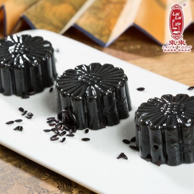 广式传统糕点潮汕黑芝麻糕 酒店早餐早茶半成品速冻糕点小吃1箱 2件图2