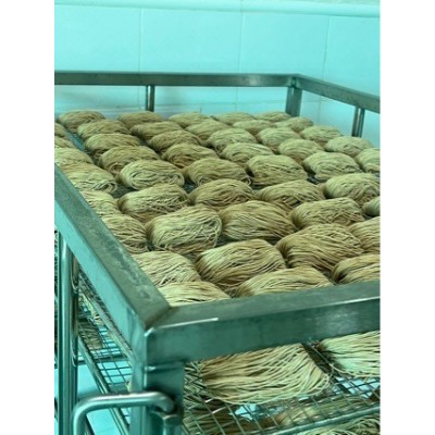 来来 手工虾子面1200g广东特色非油炸港式虾籽细面拌面捞面汤面 1件图4