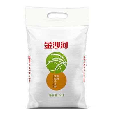 金沙河面粉 家用富强小麦粉 5kg*1袋/10斤 通用面粉可做所有面食 1袋图5