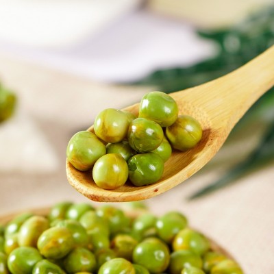 小乔开学了蒜香青豌豆5KG/箱小包散称酒店饭店用油炸豌豆炒货零食 2箱图2