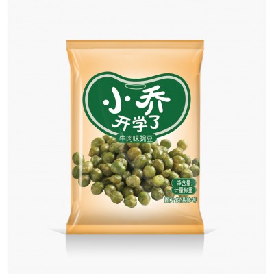 小乔开学了蒜香青豌豆5KG/箱小包散称酒店饭店用油炸豌豆炒货零食 2箱图5
