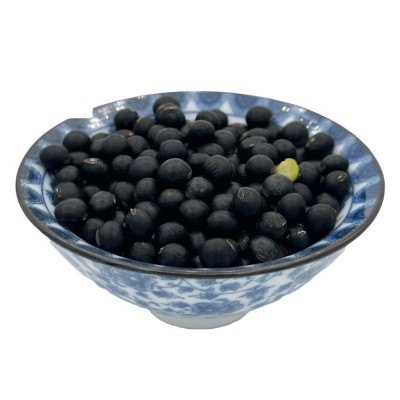 黑豆绿心25KG包散装新货黄芯豆子豆浆五谷杂粮粉可烘培熟黑豆原料 1件图3