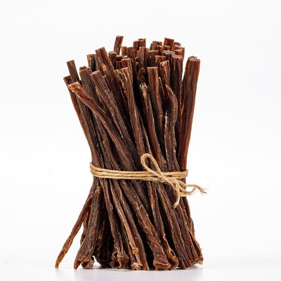 内蒙古风干牛肉干散装超干手撕香辣牛肉条特产零食厂家批发牧草原图5