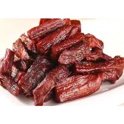 顺丰发货500g牛肉干 内蒙古产地直发散装香辣手撕风干牛肉干图3