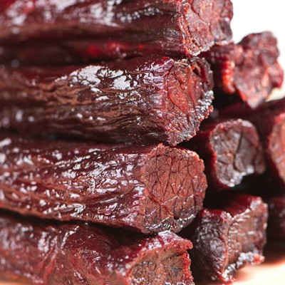 顺丰发货500g牛肉干 内蒙古产地直发散装香辣手撕风干牛肉干图5