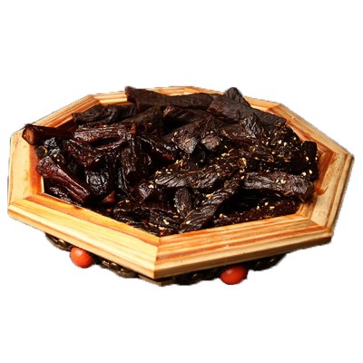 内蒙古风干牛肉干礼盒装2斤 草原特产零食手撕牛肉干端午送礼礼盒 2盒图5