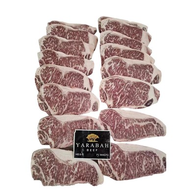 澳洲203厂和牛西冷外脊牛排M8-9 雪花牛排商用饭店西餐牛排食材 15千克图5