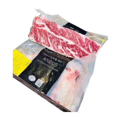澳洲203厂安格斯谷饲150天牛小排牛短肋肉 雪花牛小排 5千克图5