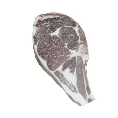 澳洲154/558厂黑安格斯谷饲300天带骨眼肉 短柄战斧牛排 雪花牛肉 10千克图5