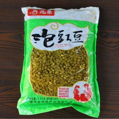 湖南酸豆角下饭菜榨菜酸豇豆小包装泡菜咸菜缸豆小菜早餐配粥稀饭图3