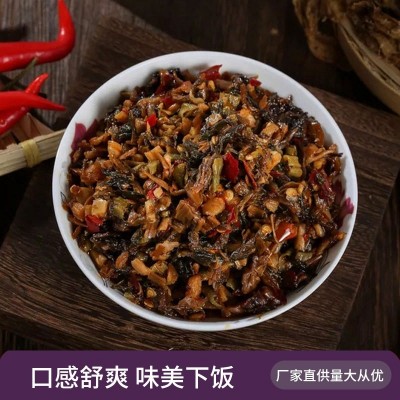 咸菜红油外婆菜自制下饭菜麻辣熟食袋装农家酱菜瓶箱装湖南即食