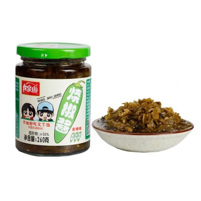【龙泉山】烧椒酱260g*2下饭菜拌饭跺酱香辣酱虎皮青椒剁椒拌面酱 1份图4