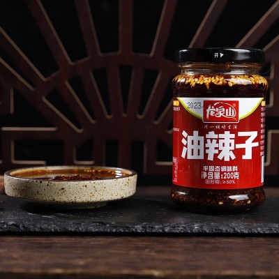 四川香麻辣椒油泼辣子红油凉拌菜火锅家用凉面调料220g瓶装批发 1瓶图3