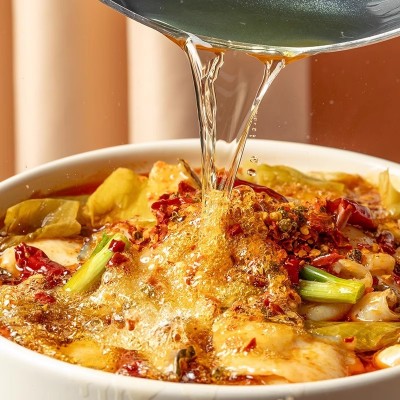 李记乐宝老坛靓汤藤椒味青花椒麻辣鱼调料包骨汤金汤水煮鱼酸菜鱼 1包图3