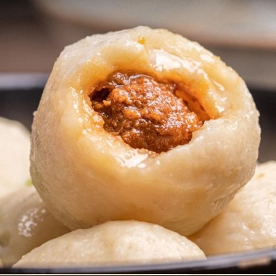 福州包心鱼丸500g圆形肉馅福建手工火锅丸子食材批发厂家爆汁商用 1袋