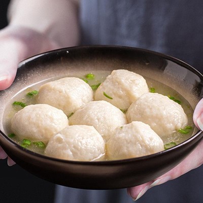 福州包心鱼丸500g圆形肉馅福建手工火锅丸子食材批发厂家爆汁商用 1袋图2