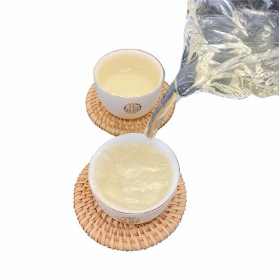 福鼎白茶2017年花香日晒白牡丹饼300g 太姥洋原料牡丹王茶饼批发 1个图5