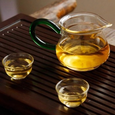 广福心道茶叶2005年贡眉白茶和美礼盒装茶饼200g 1饼图4