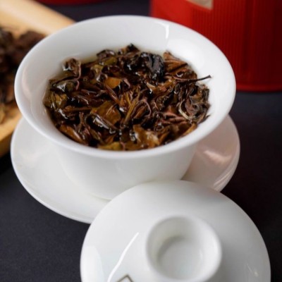 广福心道白茶高山老白茶醇福2018年春采寿眉散茶茶叶100g 1桶