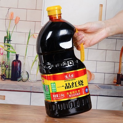 一品调味料红烧2.8kg*6桶酱油整箱商用老抽炒菜凉拌上色醇香桶装 1桶图3