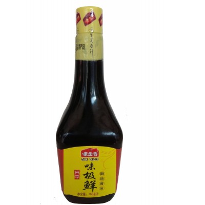 开平味极鲜酱油味金香酱油非转基因酿造酱味极鲜760毫升 1000箱图5