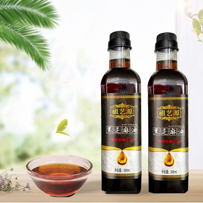 芝麻香油500ml食堂用小磨香油拌菜拌面串串火锅麻辣烫调味香油图3