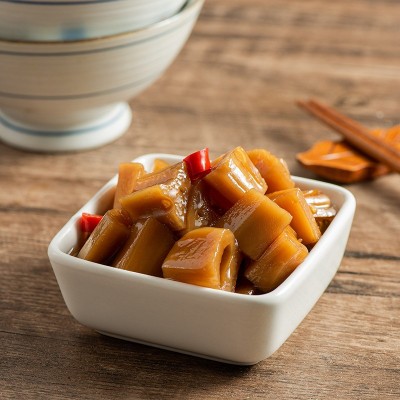 盖世整箱油醋脆藕1.35kg酸辣爽口下饭小菜常温即食脆爽餐饮商用图2
