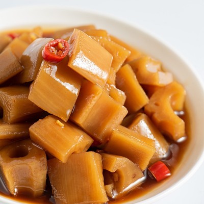 盖世整箱油醋脆藕1.35kg酸辣爽口下饭小菜常温即食脆爽餐饮商用图3