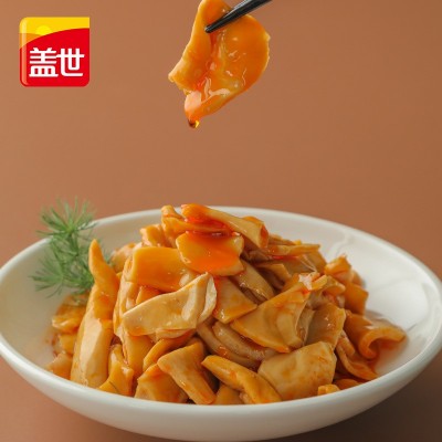 盖世商用香辣红油杏鲍菇1kg/袋即食下饭菜餐饮食材开袋即食小凉菜图2