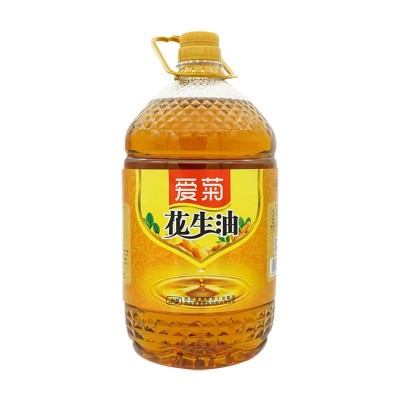 爱菊金装花生油5L 压榨一级 家用烹调炒菜食用油 1瓶图3