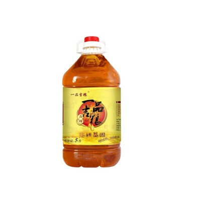 一品吉粮 非转基因压榨三级大豆油植物油食用油 5L/桶 1桶图5