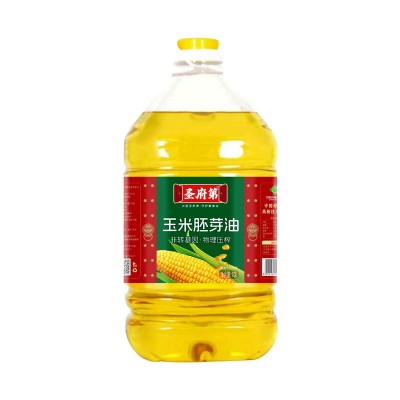 圣府第10L油商用大桶一级压榨非转基因玉米油整箱食用油厂家批发 3箱图4