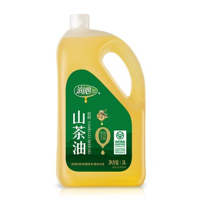 润心5L头道初榨山茶油低温压榨茶籽油团购礼品招代理直供可议价图5
