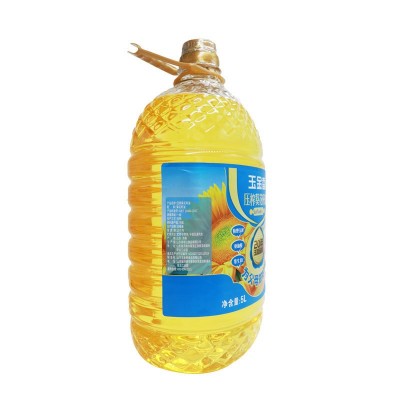 玉金香粮油批发5L 葵花籽油 压榨 餐饮 食用油 厂家批发图3