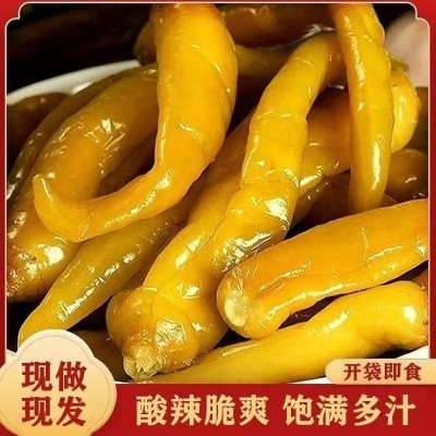 老坛酸辣椒泡青椒特辣泡椒海椒酸甜腌辣椒腌制酸脆爽香辣下饭咸菜