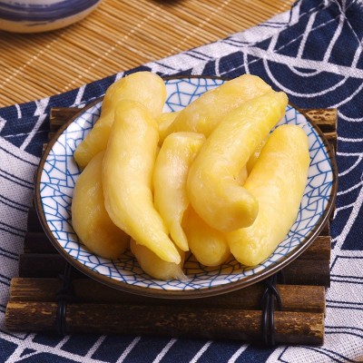 山村辣妈人参枸杞泡姜芽正宗山东淄博 嫩姜芽下饭菜腌咸菜醋泡姜图2