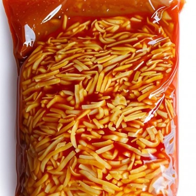 柳州螺蛳粉专用红油酸笋丝笋条商用整箱50斤原味酸笋厂家批发酸菜图2