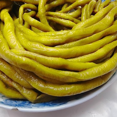 【包邮批发斤酸豆角*袋 腌泡酸菜豇豆泡菜榨菜下饭菜咸菜腌菜*袋图4