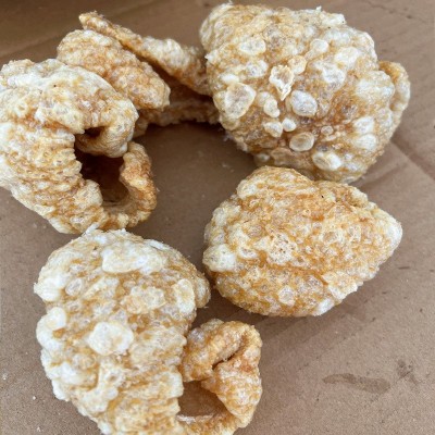 柳州炸猪皮肉皮干皮肚响皮油炸猪肉皮干猪皮干货扣肉皮火锅食材图4