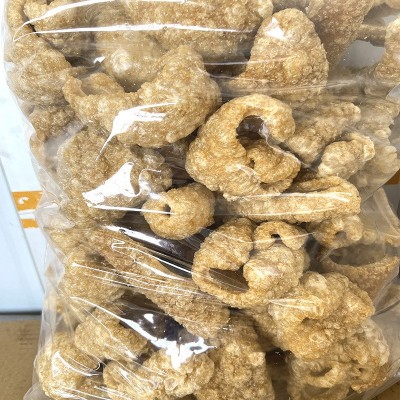 柳州炸猪皮肉皮干皮肚响皮油炸猪肉皮干猪皮干货扣肉皮火锅食材图3