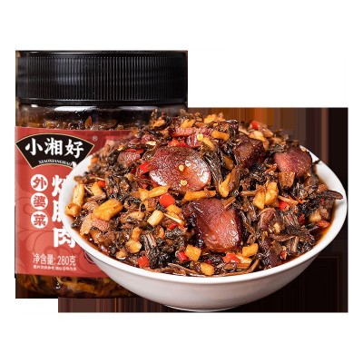 小湘好外婆菜炒腊肉下饭菜批发咸菜香辣菜熟食湖南特产酱菜 2瓶图4