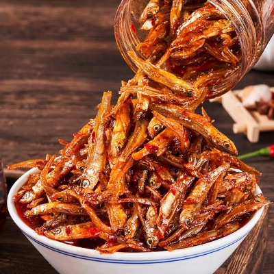 小湘好香辣小公鱼下饭菜批发农家自制湖南特产小吃仔火焙鱼下酒 2g图3