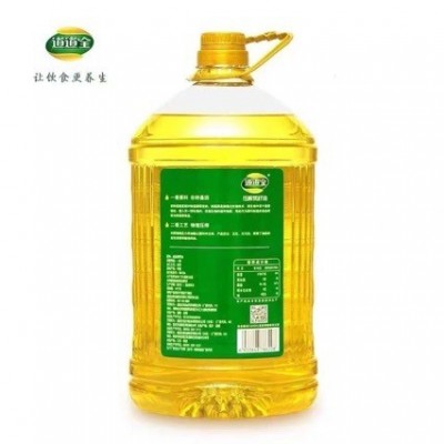 5L*4瓶道道全压榨菜籽油整箱5L*4/整箱物理压榨食用油商用家庭装 1箱图2
