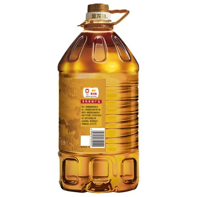 【非转基因 物理压榨】金龙鱼外婆乡小榨菜籽油5L 家用商用食用油 1桶图3