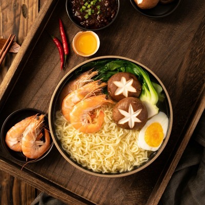 早餐面大碗面整箱面饼非油炸炒面公仔面食火锅鸡蛋方便面超市面条图3