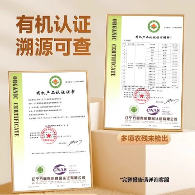 25年东北有机黄小米新米400g真空包装小米粥小米新米五谷杂粮粗粮图2