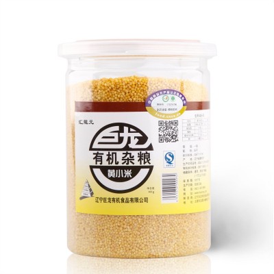 25年朝阳当季新米有机黄小米罐装400克东北五谷杂粮粗粮厂家批发图4