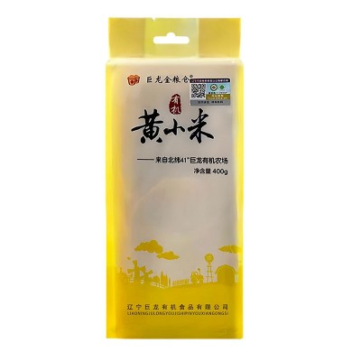 巨龙25年东北农家黄小米400g香糯小米粥早餐粥米五谷杂粮小米批发图5