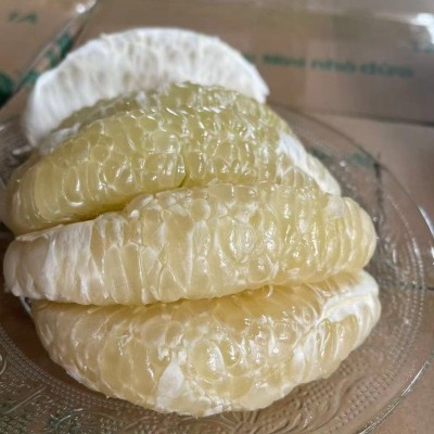 热带水果汁多味甜蜜柚青皮白心柚子柚青柚安帕瓦蜜柚现摘直发超甜图2